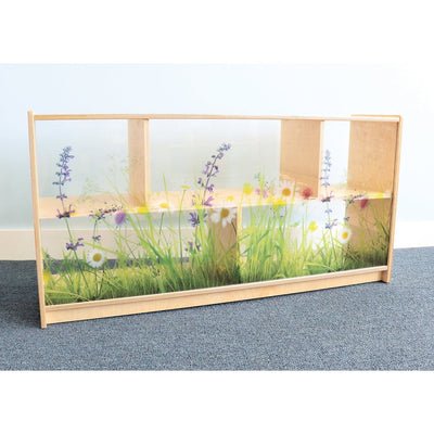 Nature View Acrylic Back Cabinet 24