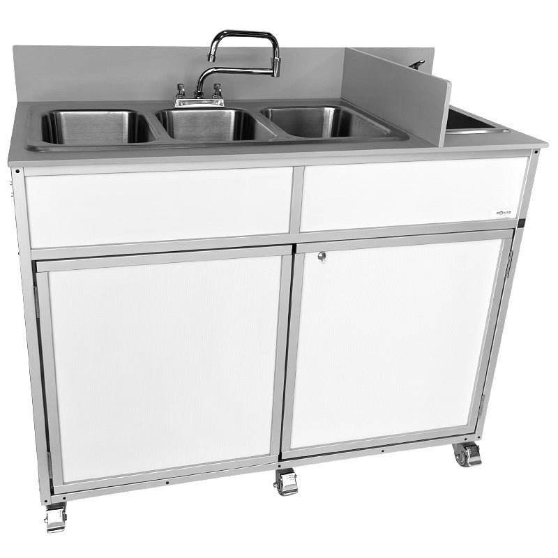 Wash, Rinse, Sanitize: Why Every Food Service Business Needs a Triple-Basin Portable Sink