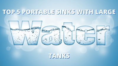 4 Portable Sinks With the Largest Water Tanks