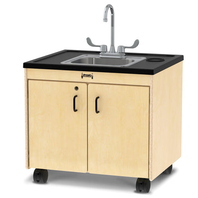 Jonti-Craft 1371JC Clean Hands Helper Portable Sink Stainless Steel Basin 26