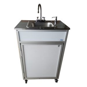 Monsam Monsam NS-009SS Portable Sink with Stainless Steel Top 39" H