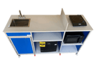 Monsam Monsam PK-001 Portable Mobile Kitchen Including Sink 39" H