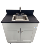 Monsam Monsam PSW-007M Portable Sink - White, Gray or Maple Cabinet 38" H