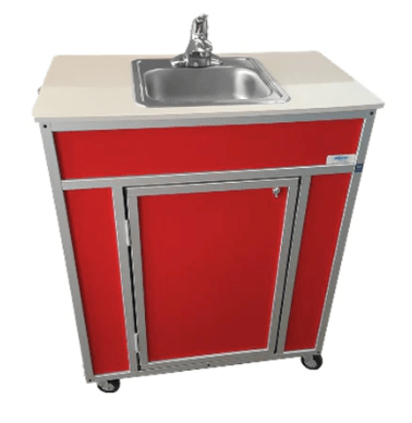 Monsam NS-009S-Red Monsam NS-009S NSF Certified Portable Sink 39" H