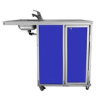 Monsam NS-2020 Blue Monsam NS-2020 NSF Certified ADA Compatible Portable Sink 34" H