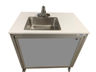Monsam PSE-2006B-Grey Monsam PSE-2006B Battery Powered Portable Sink 26" H - Cold Water Only