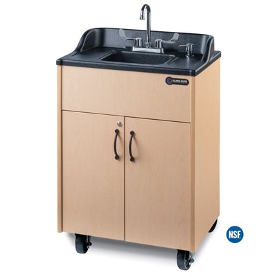 Ozark River Premier ADSTM-AB-AB1N Portable Hot Water Sink Maple w/ Black ABS Basin 38