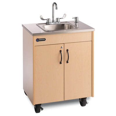 Ozark River Lil' Premier CHSTM-SS-SS1N Child Portable Sink Maple w/ Stainless Steel Basin 32