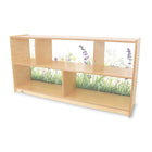 Whitney Brothers WB0247 Nature View Acrylic Back Cabinet 24" High - WB0247