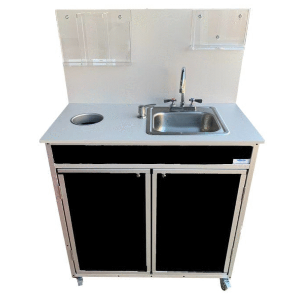 Monsam Sanitizing Station HWS-009S Portable Sink (Hot & Cold) - Image 4
