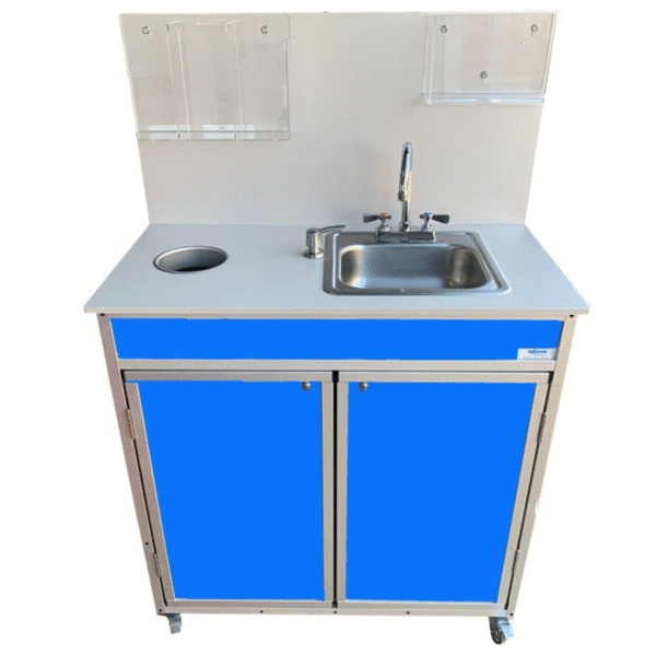 Monsam Sanitizing Station HWS-009S Portable Sink (Hot & Cold) - Image 3