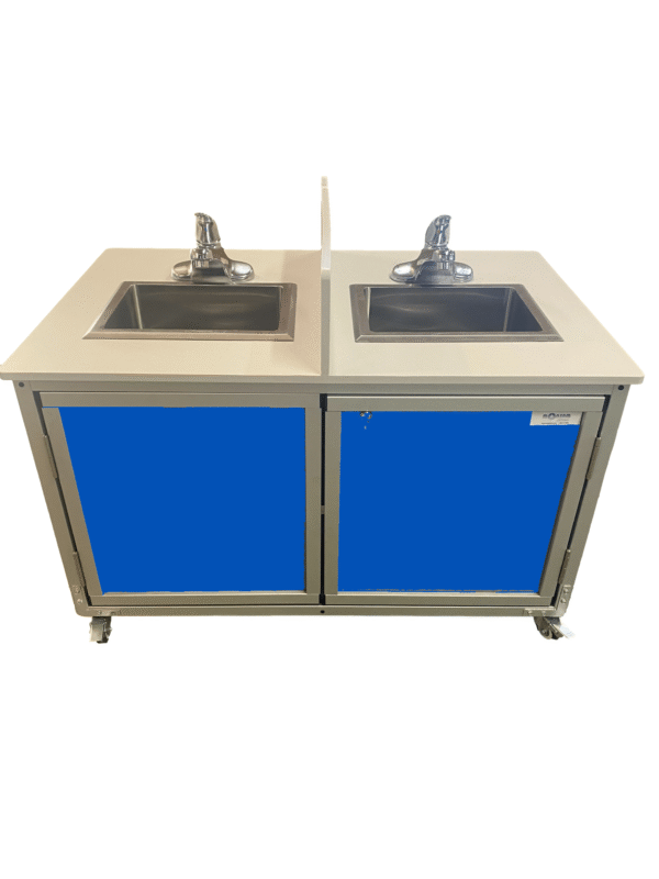 Monsam PSE-2006D Child Height Portable Sink (Hot & Cold)