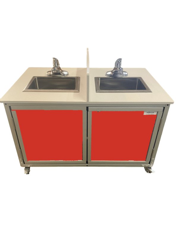 Monsam PSE-2006D Child Height Portable Sink (Hot & Cold) - Image 5