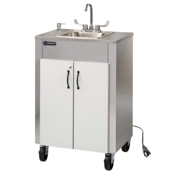 Ozark River Manufacturing Elite LS1 ESLSWW-SS-SS1N Portable Sink (Hot & Cold)