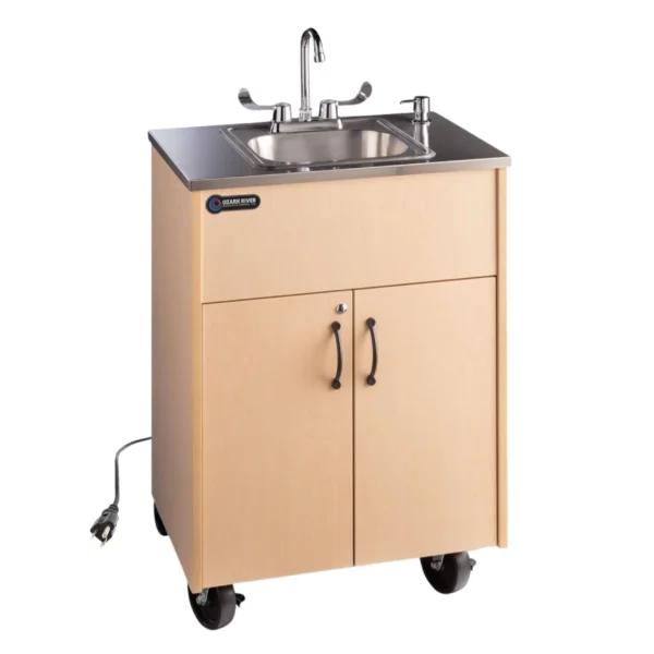 Ozark River Manufacturing Premier ADSTM-SS-SS1N Portable Sink (Hot & Cold)