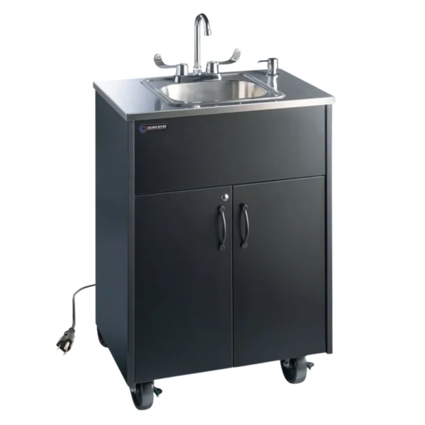 Ozark River Manufacturing Premier ADSTK-SS-SS1N Portable Sink (Hot & Cold)