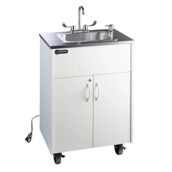 Ozark River Manufacturing Premier ADSTW-SS-SS1DN Portable Sink (Hot & Cold)