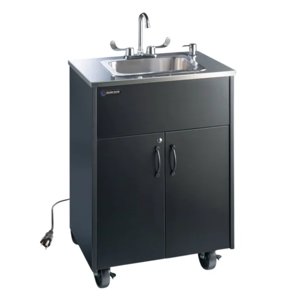 Ozark River Manufacturing Premier ADSTK-SS-SS1DN Portable Sink (Hot & Cold)