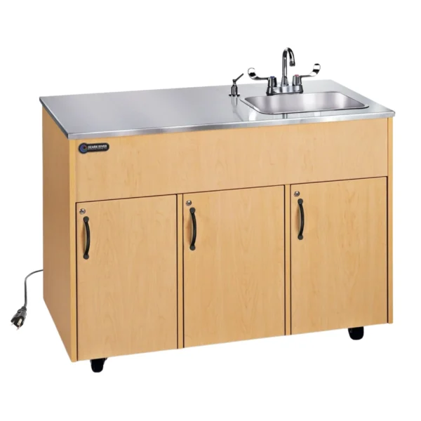 Ozark River Manufacturing Advantage ADAVM-SS-SS1DN Portable Sink (Hot & Cold)