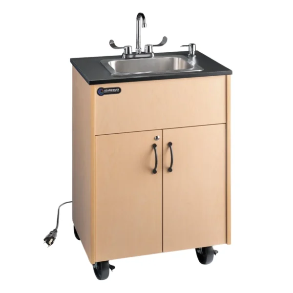 Ozark River Manufacturing Premier ADSTM-LM-SS1DN Portable Sink (Hot & Cold)