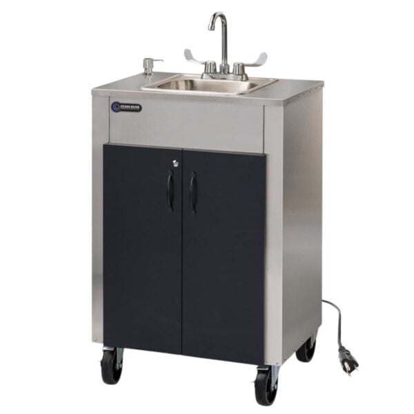 Ozark River Manufacturing Elite LS1 ESLSKK-SS-SS1N Portable Sink (Hot & Cold)