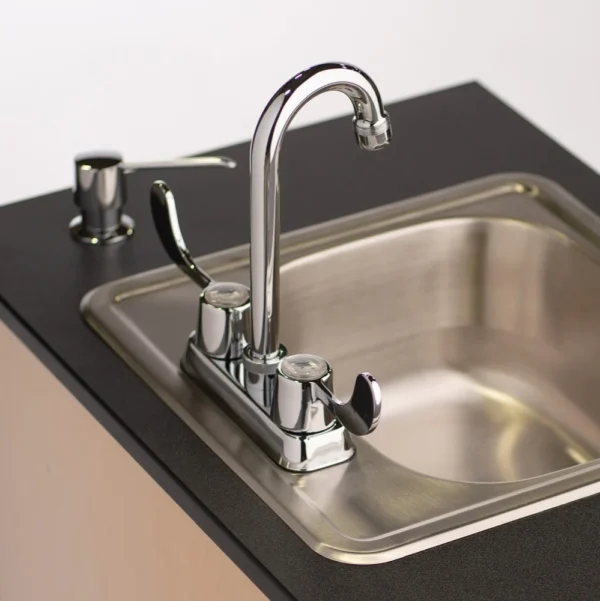 Ozark River Manufacturing Advantage ADAVM-LM-SS1DN Portable Sink (Hot & Cold) - Image 4