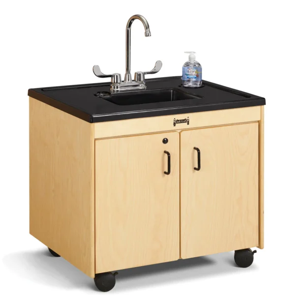 Jonti-Craft Clean Hands Helper 1370JC Portable Sink (Hot & Cold)