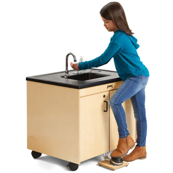 Jonti-Craft Clean Hands Helper 1384JC Portable Sink (Cold Only) - Image 4