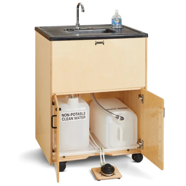 Jonti-Craft Clean Hands Helper 1386JC Portable Sink (Cold Only) - Image 3