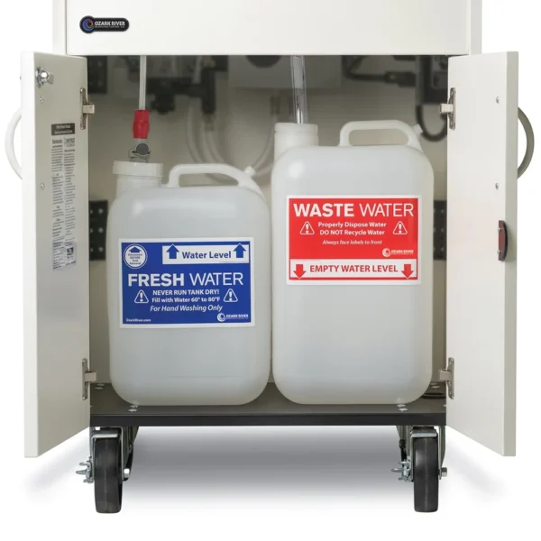 Ozark River Manufacturing Advantage ADAVM-LM-SS1DN Portable Sink (Hot & Cold) - Image 6