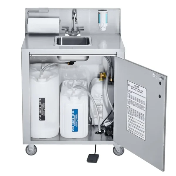 Crown Verity PHS-1C Portable Sink (Cold Only) - Image 4