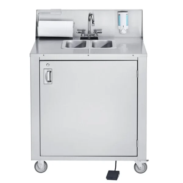 Crown Verity PHS-2 Portable Sink (Hot & Cold)