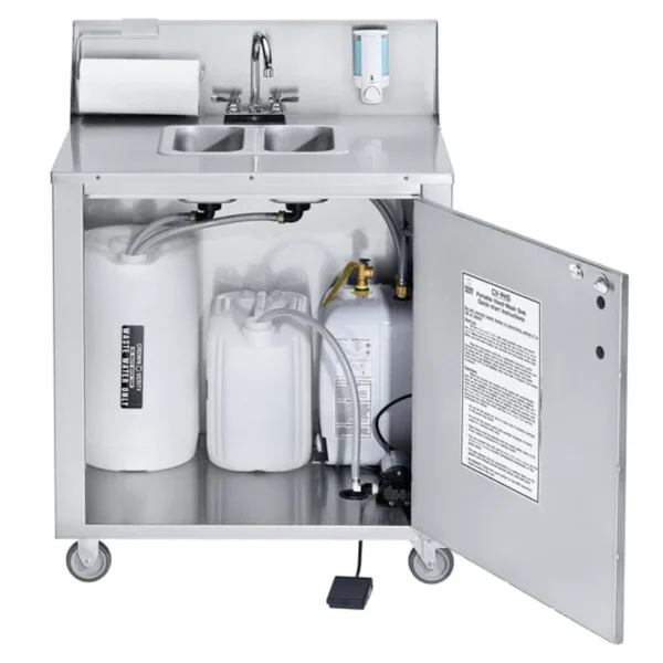 Crown Verity PHS-2C Portable Sink (Cold Only) - Image 3