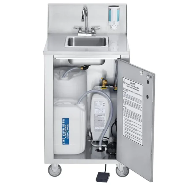 Crown Verity PHS-4 Portable Sink (Hot & Cold) - Image 3