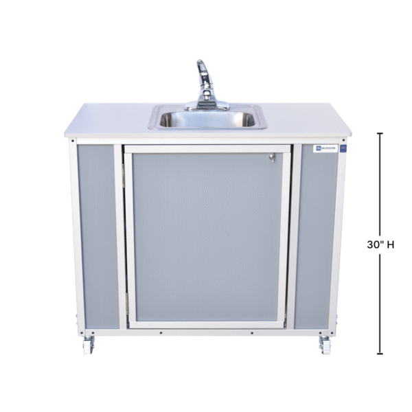 Monsam NS-007 Child Height Portable Sink (Hot & Cold) - Image 8